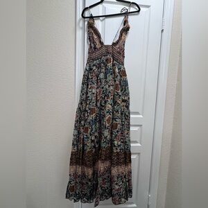 Free People Real Love Floral Maxi Dress